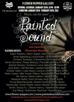 Painted Sound @ Flower Pepper Gallery