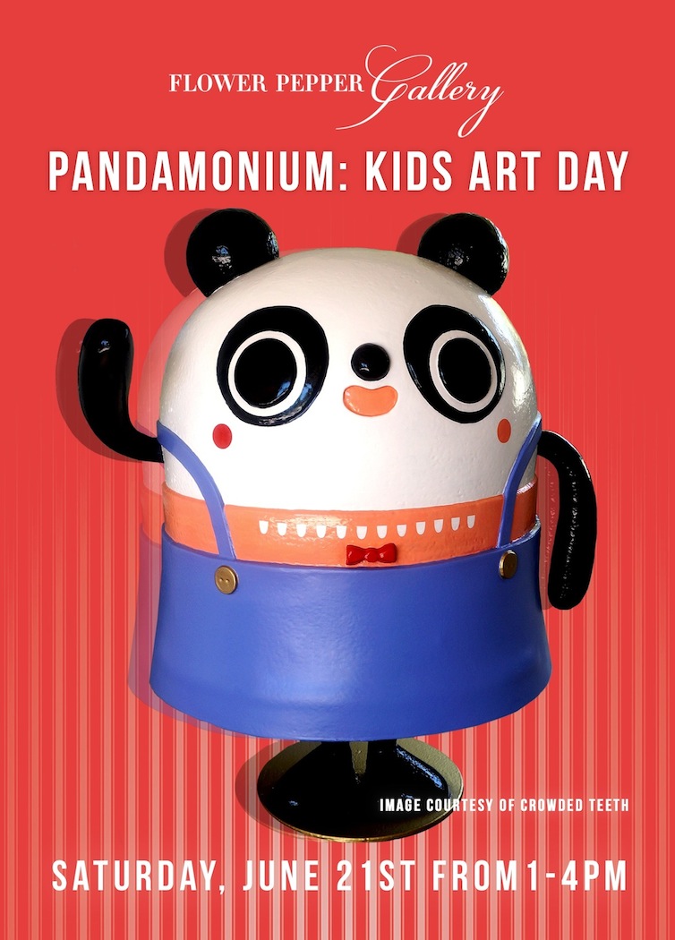 Pandamonium Kids Art Day @ Flower Pepper Gallery