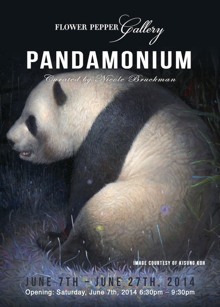 Pandamonium @ Flower Pepper Gallery