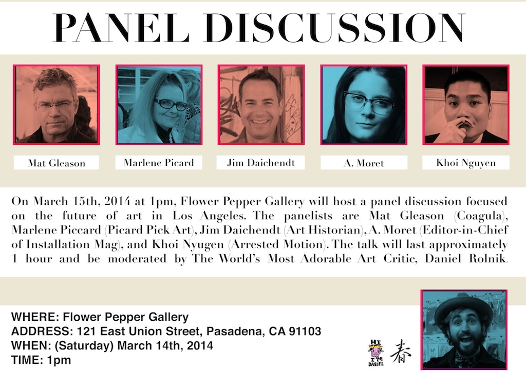 Panel Discussion 2014 March @ Flower Pepper Gallery