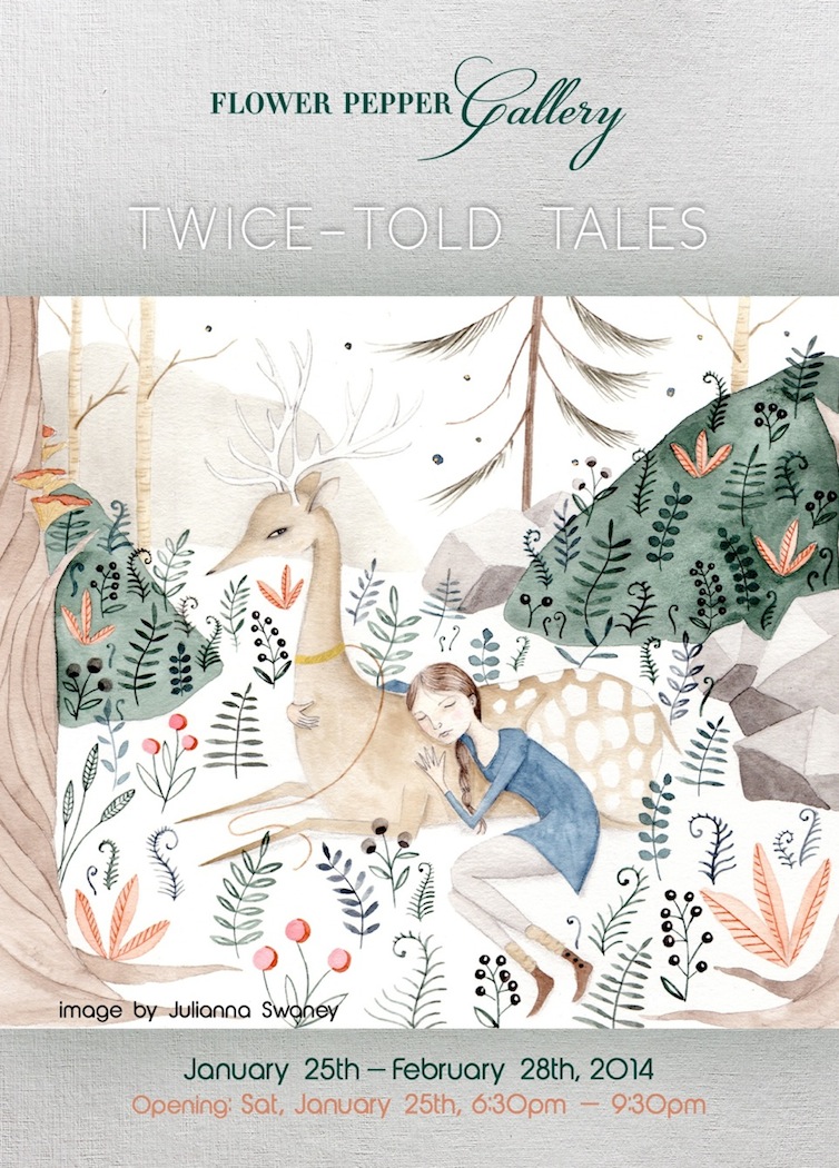 Twice Told Tales @ Flower Pepper Gallery