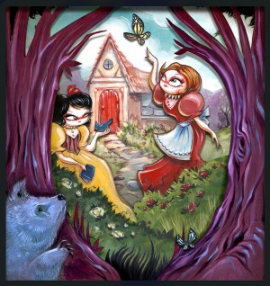 Snow White Rose Red by Miss Mindy