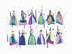 The Twelve Dancing Princesses by Yejin Oh