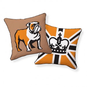 English Bulldog Pillow