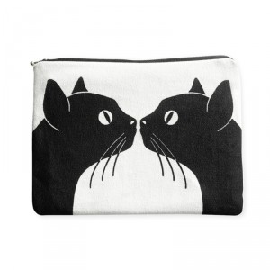 Kissing Cats Amenity Bag