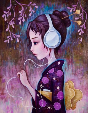 I Wear My Headphones At Night by Jeremiah Ketner