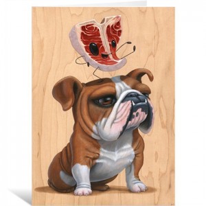 Meathead by Cuddly Rigor Mortis Greeting Card