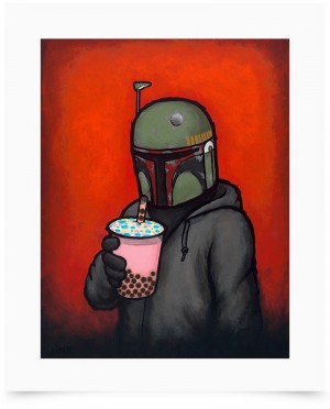 Boba by Luke Chueh Fine Art Print