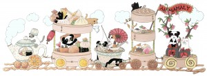 The Happy Dim Sum Train by Shanghee Shin