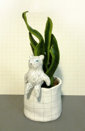 Vase Bear by Liten Kanin