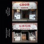 CBGB Miniature vs Real Structure