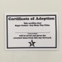 Itty Bitty Pity Kitty by Sugar Fueled Certificate of Adoption