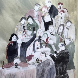 Dinner Party by Vivien Mildenberger