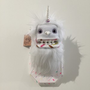 Doughnut Yeti (Small) White 3 by Yetis & Friends