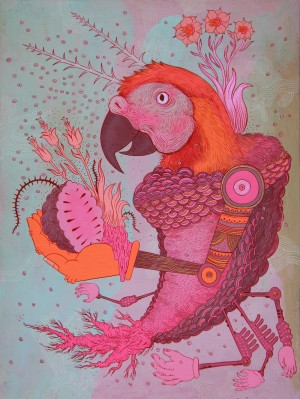 Parrotshrimpflowerbot by Peter Hamlin