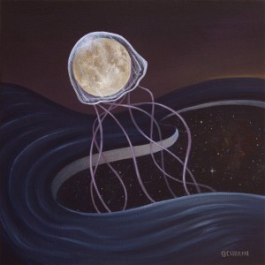 Solar Jelly Moon by Graham Curran