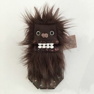 Doughnut Yeti (Small) Brown 4 by Yetis & Friends