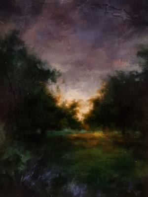 Kensington Gardens, Dusk by Valerie Pobjoy