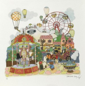 Merry-Go-Round Print by Shanghee Shin