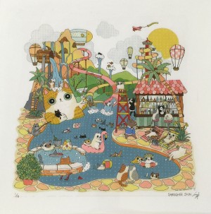 Summer Vacation by Shanghee Shin Print