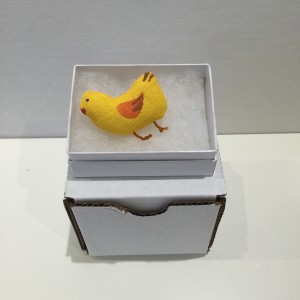 Baby Chick Brooch by Po Yang Leung