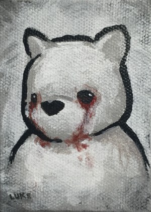 Blood On My Face - Tears by Luke Chueh