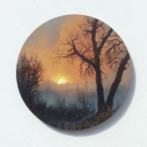 Orange Twilight by Dina Brodsky