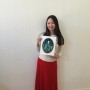 Mandy with You are My Flower In The Mirror Print