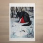 Red Riding Hood Print by Mandy Cao