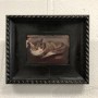 Clu Sleeping by Valerie Pobjoy with Frame