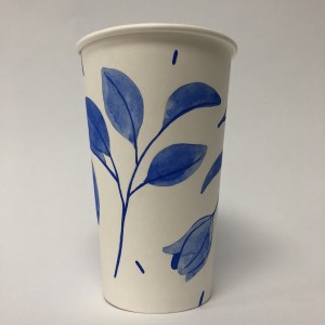 Paper Cup Art by Maggie Chiang Blue 1