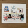 Stay Home Dinner Time by Shanghee Shin Print